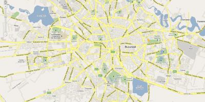 Bucarest mappa